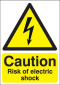Varování před elektrickým proudem